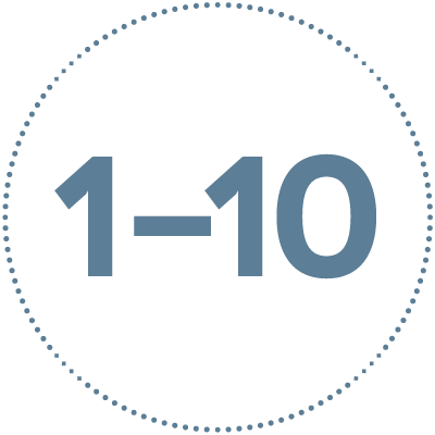 1 TO 10